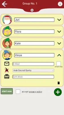 Secret Santa App android App screenshot 5